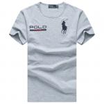 ralph lauren t-shirt coton pour hommes big polo gray